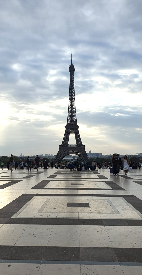 샤요궁에서 바라본 에펠탑