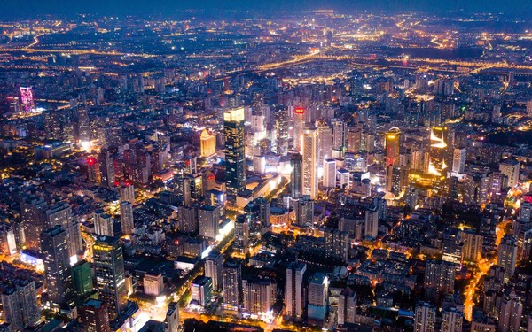 ⓒ장쑤성문화관광청 제공, 江苏省省都南京夜景 장쑤성 성도 남경의 야경