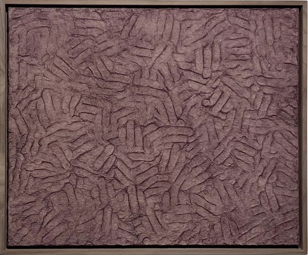 이동재, skin 한지에 오배자 채색 53 x 65cm 2025