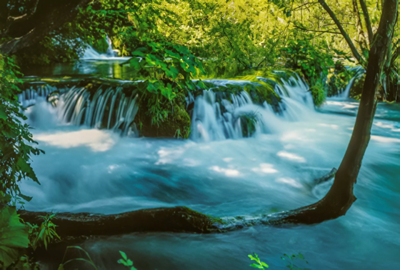 벨리키 슬랩 폭포 전경 (사진_크로아티아관광청/CNTB)