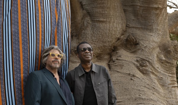 Youssou N’Dour and Koen Vanmechelen, Dakar, Senegal. Photo by Studio Leyssen, 2025