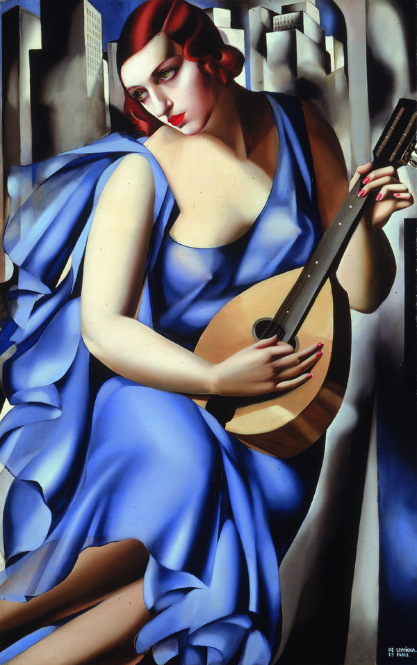 Photo source: Tamara De Lempicka Estate. La Musicienne. 1929