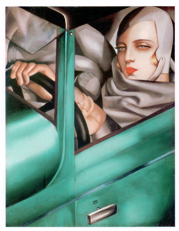 Photo source: Tamara De Lempicka Estate. autoportrait_rev