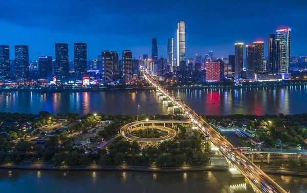 长沙夜景 장사야경 ⓒ후난성문화관광청 제공
