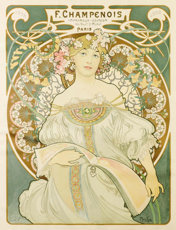 F.샹프누와 _ 백일몽 F. CHAMPENOIS _ REVERIE ©ART NOUVEAU PRODUCTION SRL PRAGUE