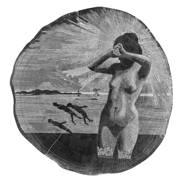 Birutė Zokaitytė_Edge on the Forest_90×87cm