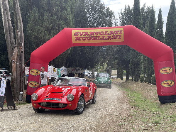 A Ginetta R10, at the historical car rally in Mugello, Tuscany