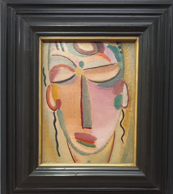 야블렌스키 '신비한 두상-명상'(1918)