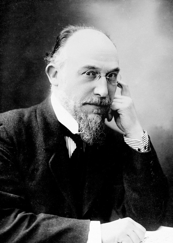 Portrait of French composer Erik Satie(1920)