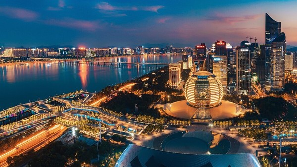 杭州钱江新城    항저우전강신성 ⓒ절강성문화관광청 제공