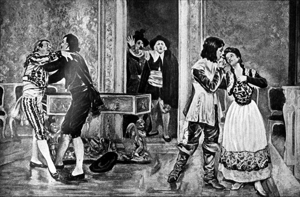 Rossini_Il barbiere di Siviglia, Act II Finale_ Bartolo arrives with the soldiers_ Victrola book of the opera, 1917