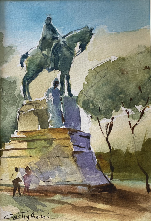 Claudio Castiglioni, Garibaldi al Gianicolo 2025