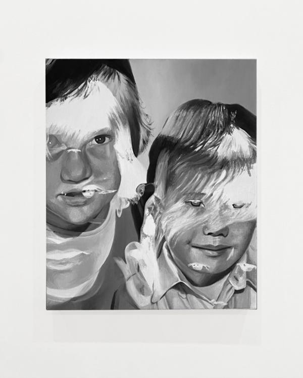 Martine JM 72, 2024, oil on canvas, 46x38cm