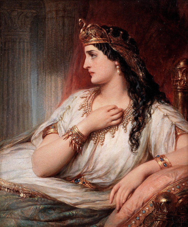 Cleopatra, Thomas Francis Dicksee 1863