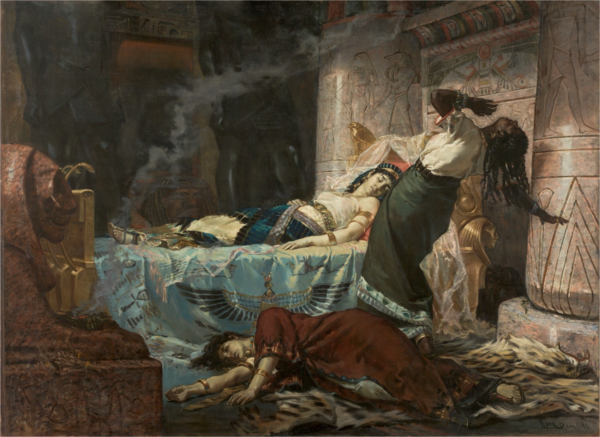 Figure 2. The Death of Cleopatra, Filipino painter Juan Luna 1881