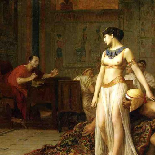 Cleopatra and Cesar, Jean-Léon Gérôme 1866