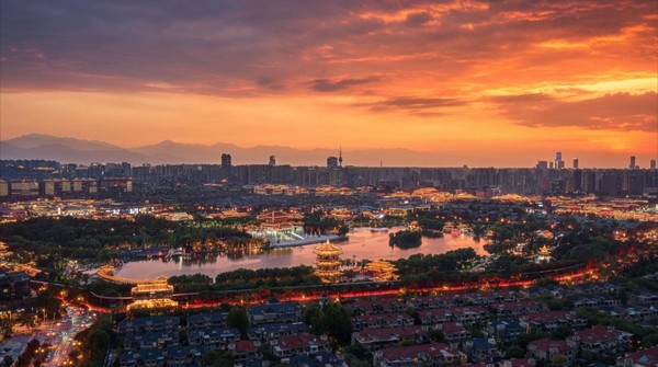 古都的夕阳  고도의 석양 ⓒ산시성문화관광청 제공