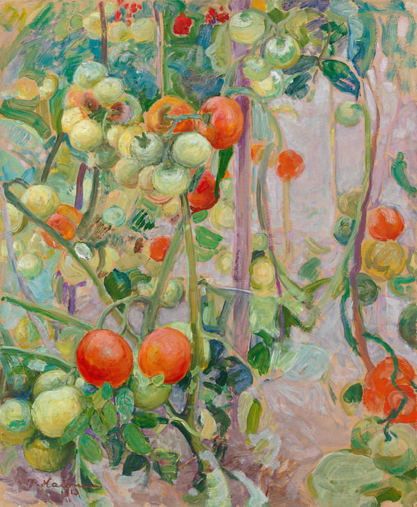Pekka Halonen, Tomates, 1913.