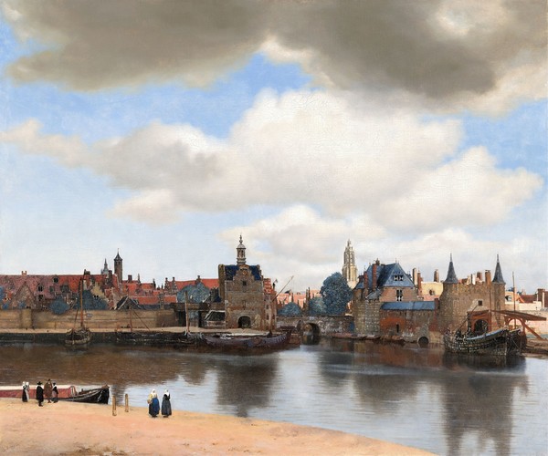 Johannes Vermeer, 델프트 전경 View of Delft 1660-1661