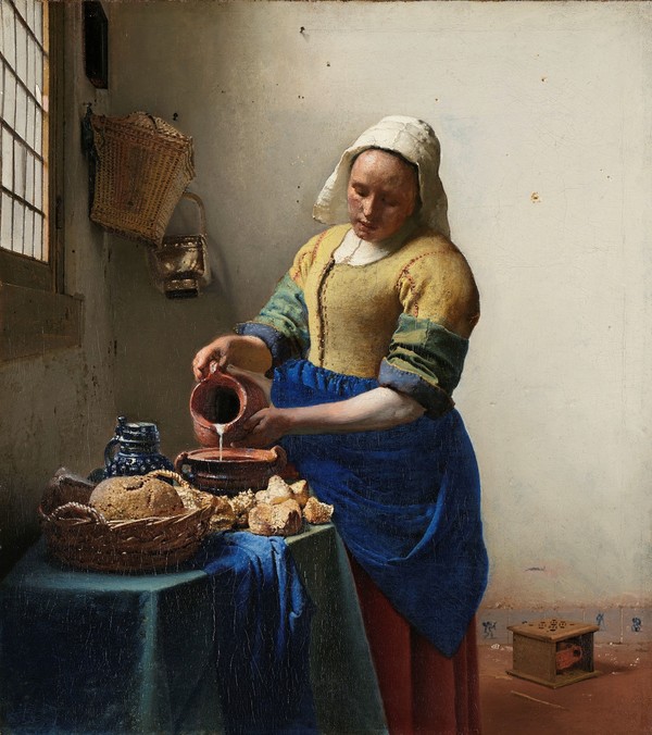 Johannes Vermeer, 우유 따르는 여인The Milkmaid 1660