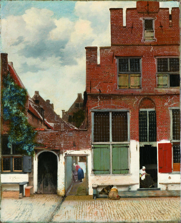 Johannes Vermeer, 델프트의 집 풍경(작은 거리)The Little Street 1658
