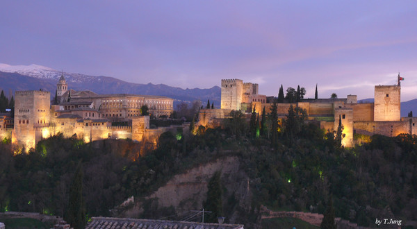 알함브라 야경