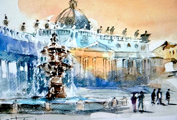 Claudio Castiglioni, La fontana di san Pietro 2026
