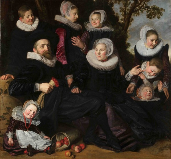 프란스 할스(Frans Hals, ca. 1581~1666) 풍경 속의 판 캄펜 가족 초상(Van Campen Family Portrait in a Landscape), Early 1620s, 캔버스에 유채, 152.4×164.5cm