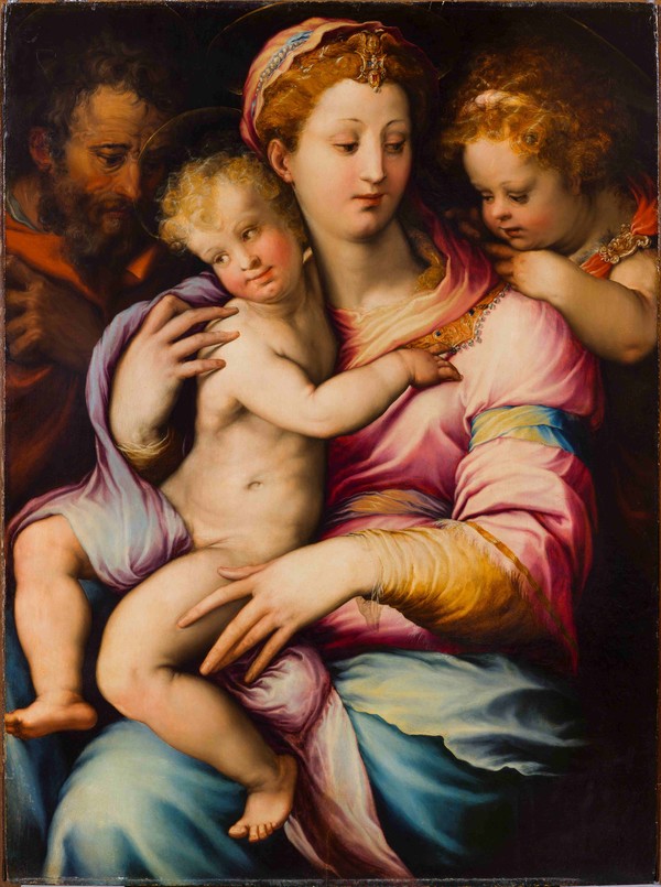 프란체스코 살비아티(Francesco Salviati, 1510 –1563) 성가족과 세례 요한(The Holy Family with Saint John the Baptist) about 1540, 목판에 유채, 130.2×80cm