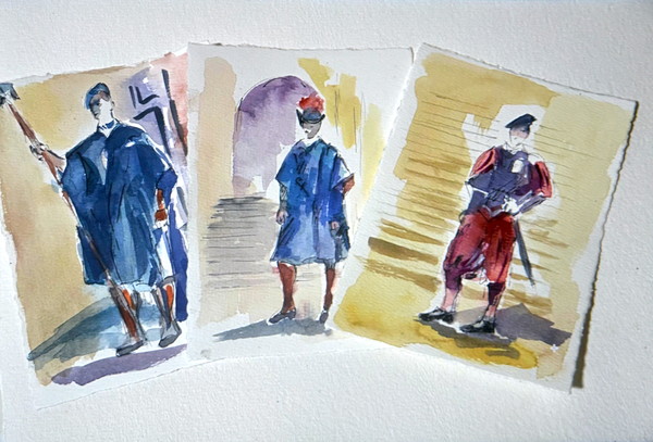 Claudio Castiglioni, Le guardie svizzere 2026