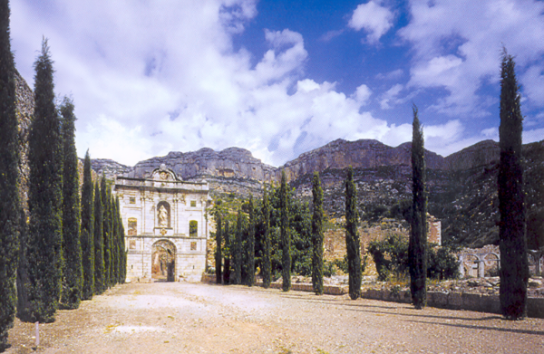 The ruins of the Carthusian monastery of Escaladei (God’s Stairway), built in the twelfth century. Catalonia, Spain. Credits: public domain, www.wikipedia.org
