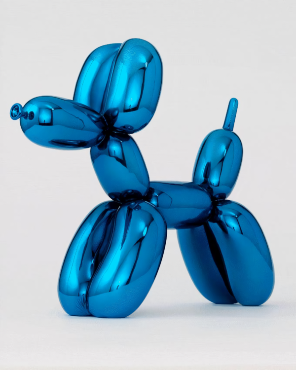 Jeff Koons, Balloon Dog- Celebration Series.1994–2000.H/307,L/63 W/114 cm,Mirror-polished stainless steel