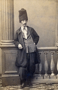 판텔레이몬 쿨리시(1819–1897), 『검은 평의회』의 작가. 1861년에 촬영된 사진