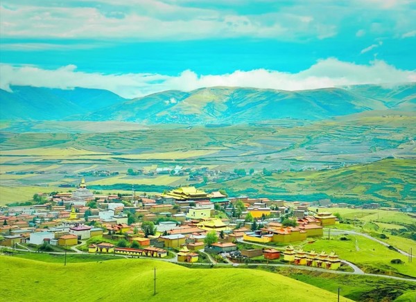 ⓒ쓰촨성문화관광청 제공, 阿坝神秘的郎依寺 아바신비의 낭의사