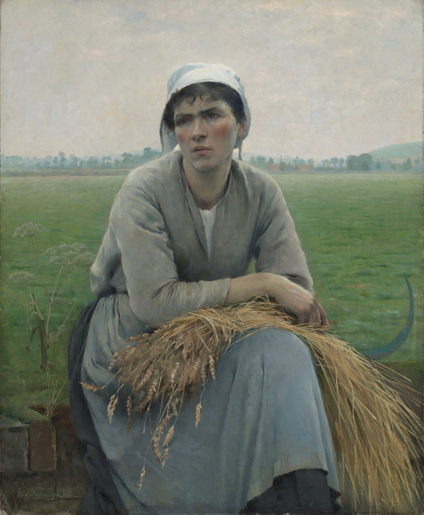 © 2026, Pelham Communications, Asta Nørregaard, Peasant Woman from Normandy, 1889. Photo: Nasjonalmuseet/Børre Høstland.