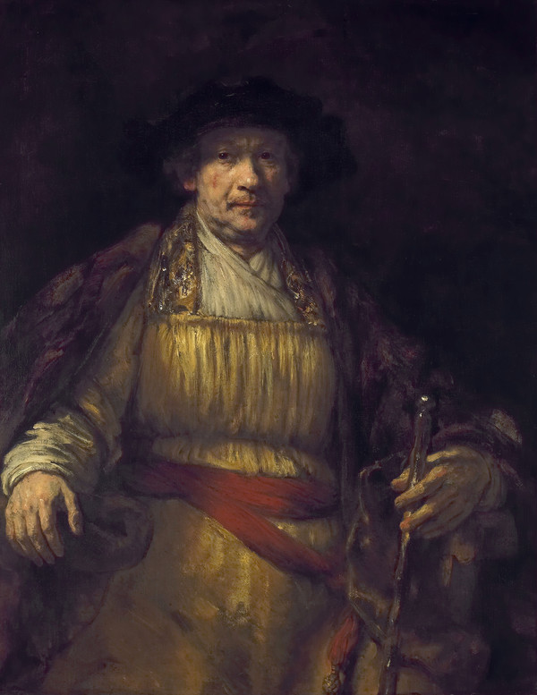 Rembrandt Harmensz. van Rijn, Self Portrait 1658