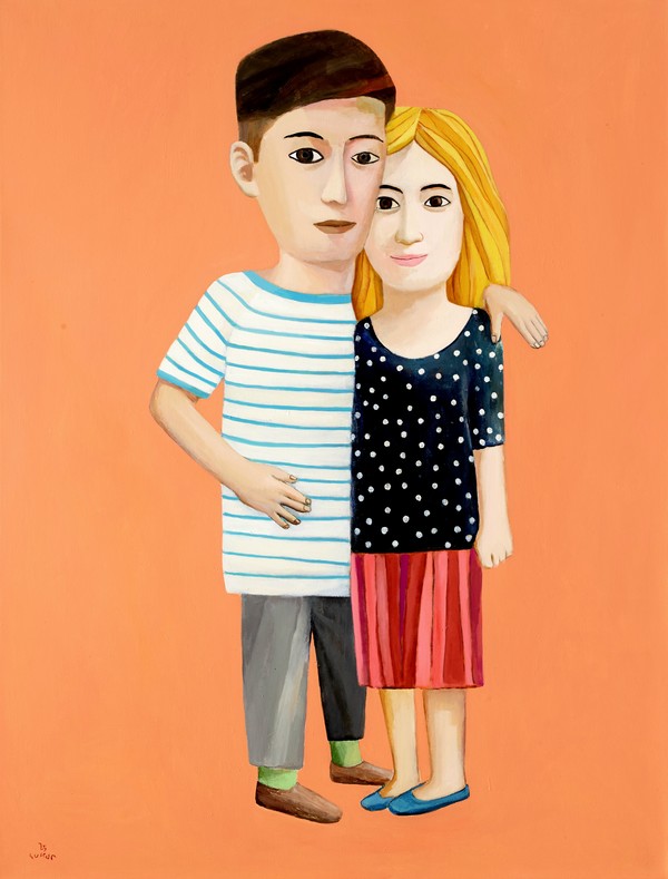 최석운, I Love You, 2025, Acylic on canvas, 145.5x112cm