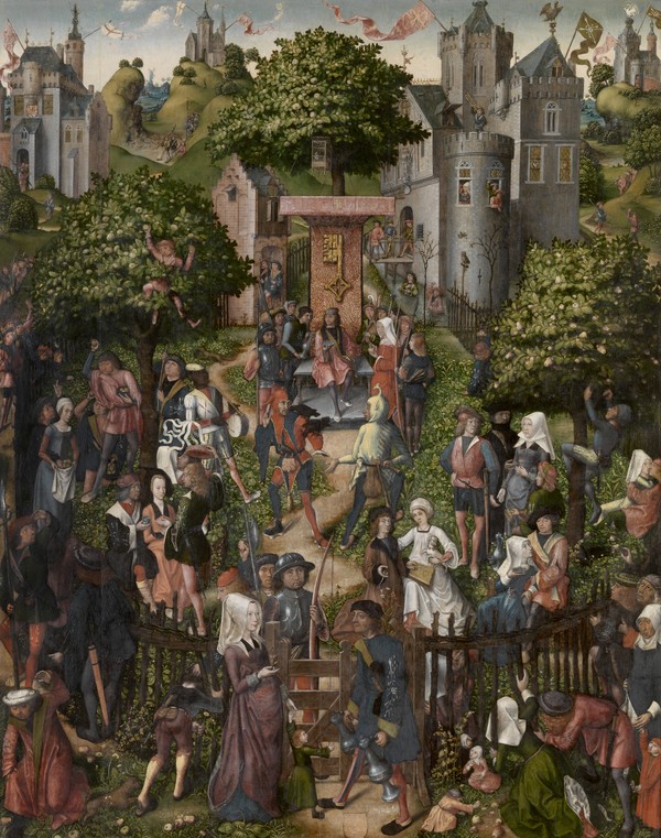 Schuttersfeest, Meester van Frankfurt, (1493), Koninklijk Museum voor Schone Kunsten Antwerpen, 529