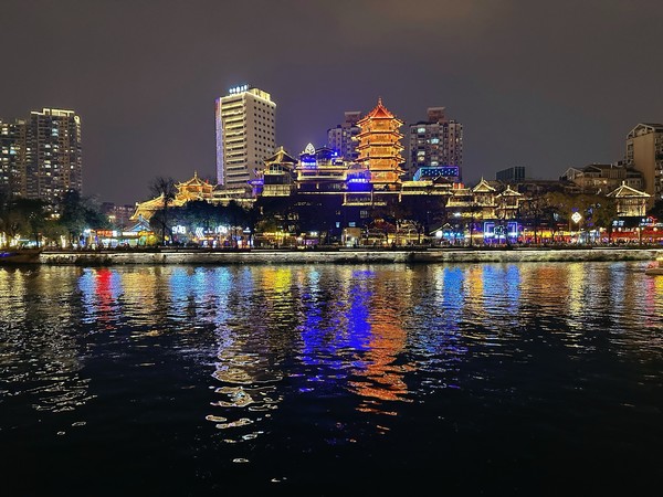 ⓒ쓰촨성문화관광청 제공, 成都九眼桥之夜 청두구연교의 밤