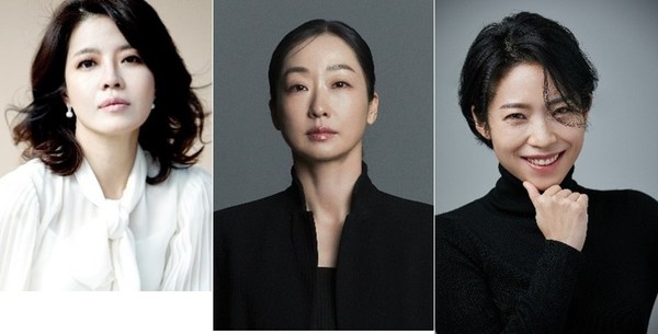 좌로부터 김여진, 우정원, 김정 배우