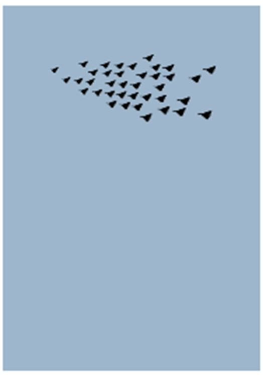 Artem Gusev (25 May 2025) 삼각 대형을 이룬 드론. 매일 우크라이나 상공을 떠도는 드론을,  새로 착각하게 만드는 현실을 반영